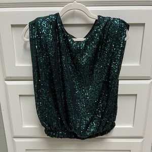 Sequined blouse